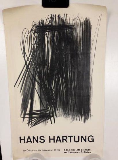 GROHAMNN Will (1887-1968) 
Hans HARTUNG Aquarelle...