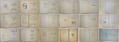 Ensemble de 18 volumes brochés : 

- Rainer...