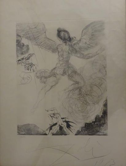 Salvador DALI (1904-1989)


Personnage ailé....