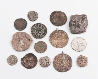 FRANCE, ESPAGNE ou autres


Lot de 14 pièces...