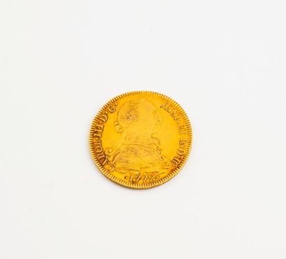Charles III (1716-1788). 


8 escudos or....