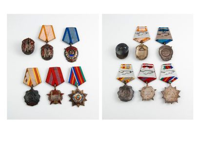 RUSSIE - URSS


5 décorations et 1 insigne...