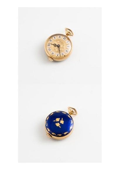 Jean PERRET, Genève.


Montre de col en or...
