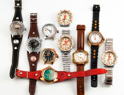 URSS


Dix montres bracelet souvenirs.

Bracelets...