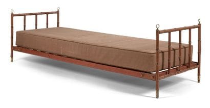 JACQUES ADNET (1900-1984)
Banquette lit,...
