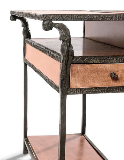 Ingrid DONAT (1957)
Bureau aux caryatides...
