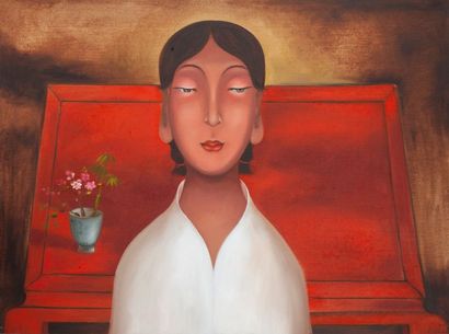 LI SHUANG (1957)
La lune caresse le kiosque,...