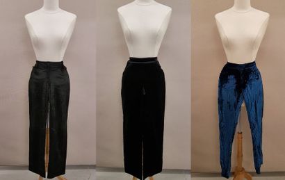 Lot comprenant : 

- JOHN GALLIANO 

Pantalon...