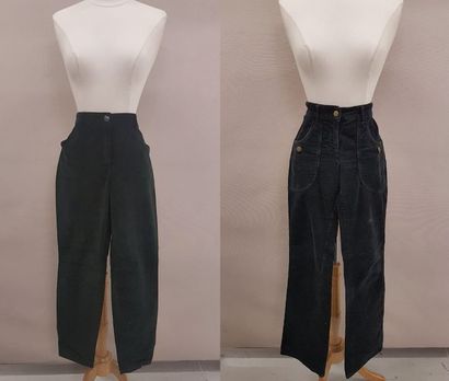 Lot comprenant : 

- DOLCE & GABBANA 

Pantalon...