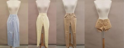 Lot comprenant : 

- DOLCE & GABBANA 

Pantalon...