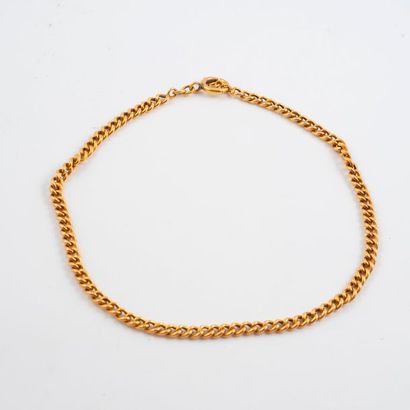 Chaîne giletière en or jaune (750) à maille...