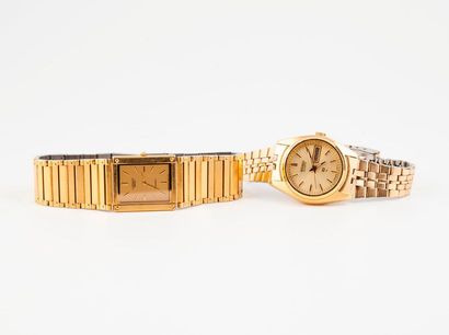 SEIKO


Lot de deux montres bracelet de dame...