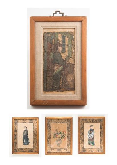 CHINE, fin du XIXème-début du XXème siècle.


Homme...