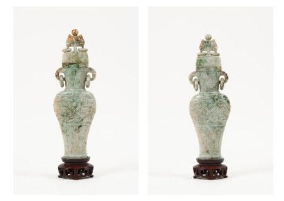 CHINE, début du XXème siècle


Vase couvert...