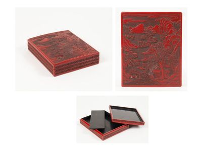 CHINE, XXème siècle


Boite rectangulaire...