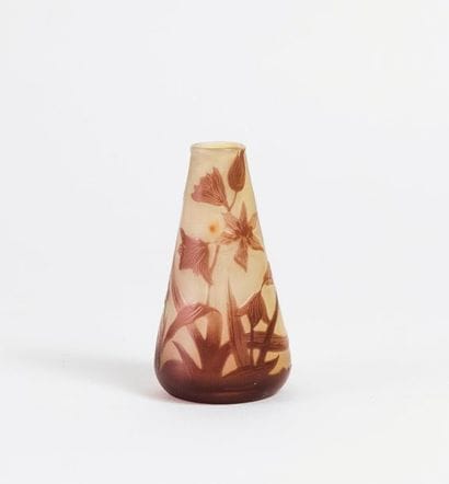 ÉTABLISSEMENTS GALLÉ


Petit vase tronconique...