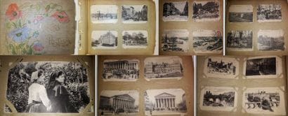 Album de cartes postales du début du XXème...