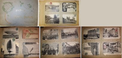 Album de cartes postales du début du XXème...