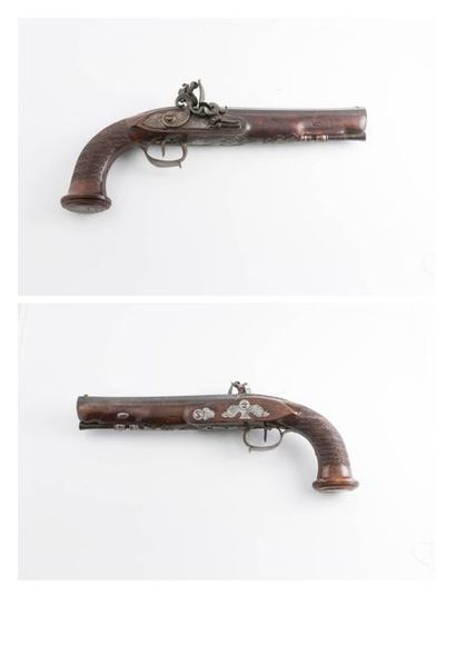 LEPAGE à PARIS


Pistolet d'officier à silex.

Canon...