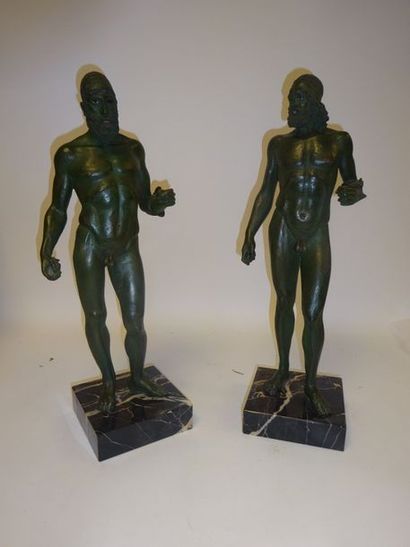 Les guerriers de Riace.

Paire de sujets...