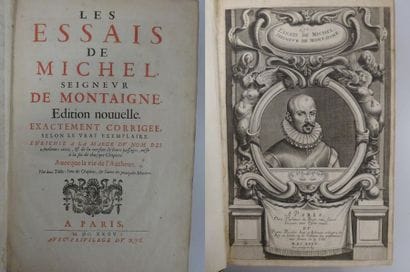 MONTAIGNE, Michel de


Les essais.

Nouvelle...
