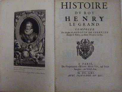 HARDOUIN DE PEREFIXE.


Histoire du roy Henry...