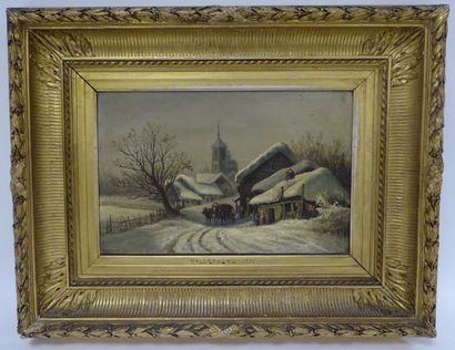 Attribuée à Louis-Claude MALLEBRANCHE (1790-1838)...