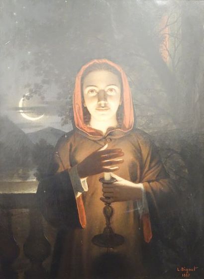 Louis Joseph DIGOUT (1821-?) 


Jeune fille...
