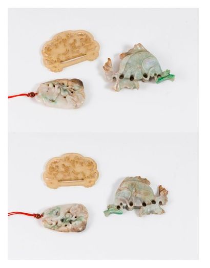 CHINE, XIXème-XXème siècles


- Deux pendentifs...