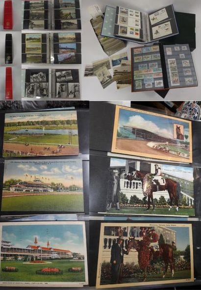 Collection de cartes postales du XXème siècle...