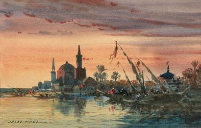 Jules NOËL (1810-1881)


Vue du Bosphore...