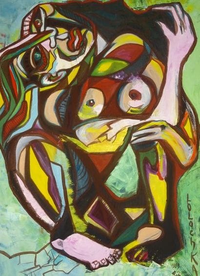 LOLOCHKA (1957 -). 
Femme. 

Annoté 