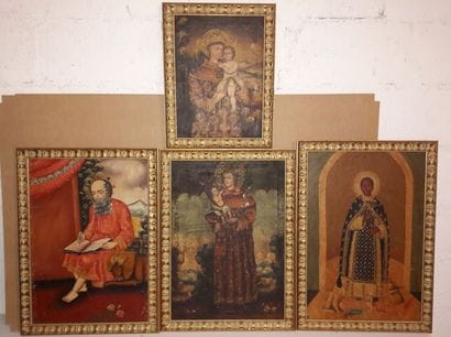 Ecole de Cuzco, XIXème-XXème siècles


Saints.

Quatre...