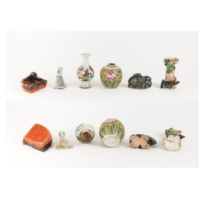 CHINE, XIXème-XXème siècle.


Lot de 15 objets...