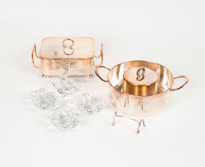 DAUM France


Quatre salières en cristal,...