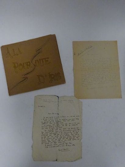 BAZIN, Hervé


Manuscrit « A la poursuite...
