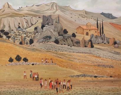 Max SAVY (1918-2010)


A Gréolières. 

Huile...