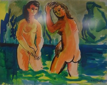 Pierre VAN POUCKE (1920-1983)


Les baigneuses....