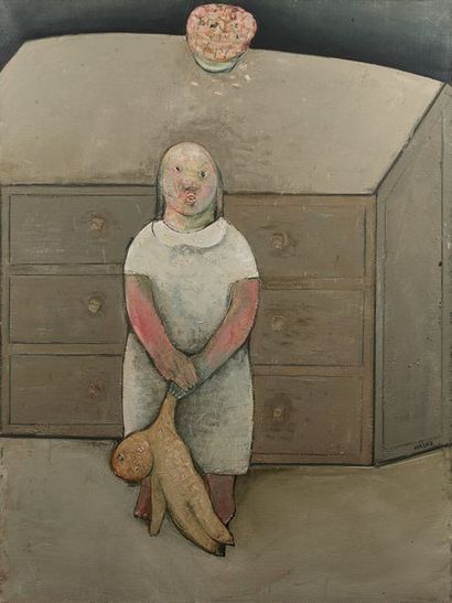 Abraham HADAD (1937)


Fillette à la poupée,...