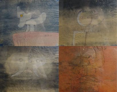 Maurice GARNIER (1938)


Lot de quatre dessins...