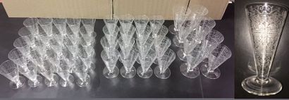 BACCARAT, modèle Lido

Partie de service...
