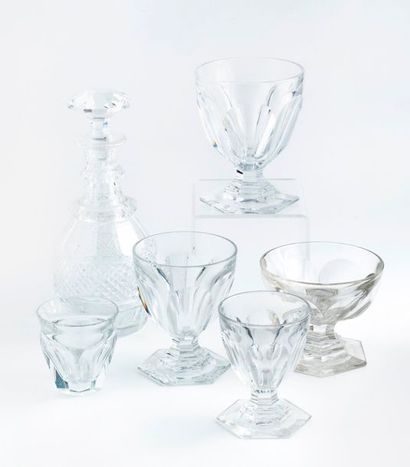 BACCARAT, modèle Bourbon

Partie de service...