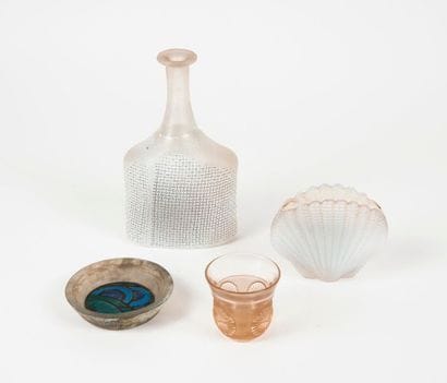 FRANCE, XXème siècle

- DELATTE, Nancy,

Coupelle...