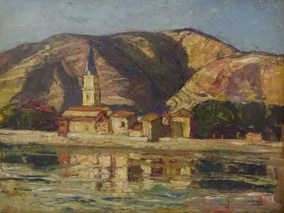 Joseph COMMUNAL (1876-1962)


Village près...