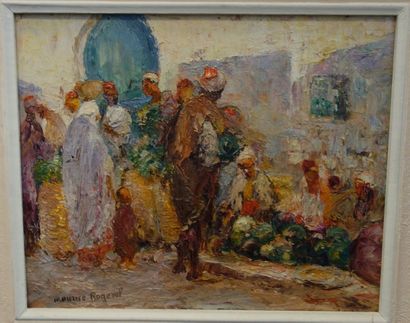 Maurice ROGEROL (?-1946)


Marché au Maroc.

Huile...