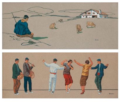 Louis FLOUTIER (1882-1936)


Danse basque,...
