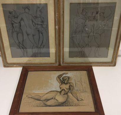 Pablo GARGALLO (attribué à) (1881-1934)
Lot...