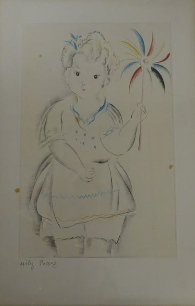 Mily POSSOZ (1888-1967)


Petite fille au...