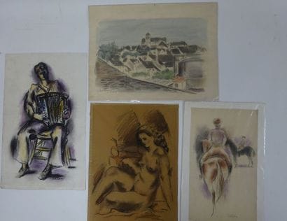 Michel ADLEN (1898-1980)


Lot de quatre...