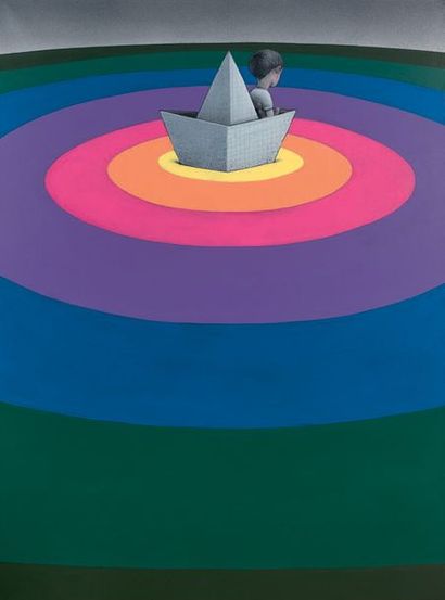 SETH (1972)
Fluctuat nec mergitur, 2018.
Peinture...